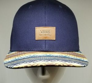 Vans Leather Patch Snapback